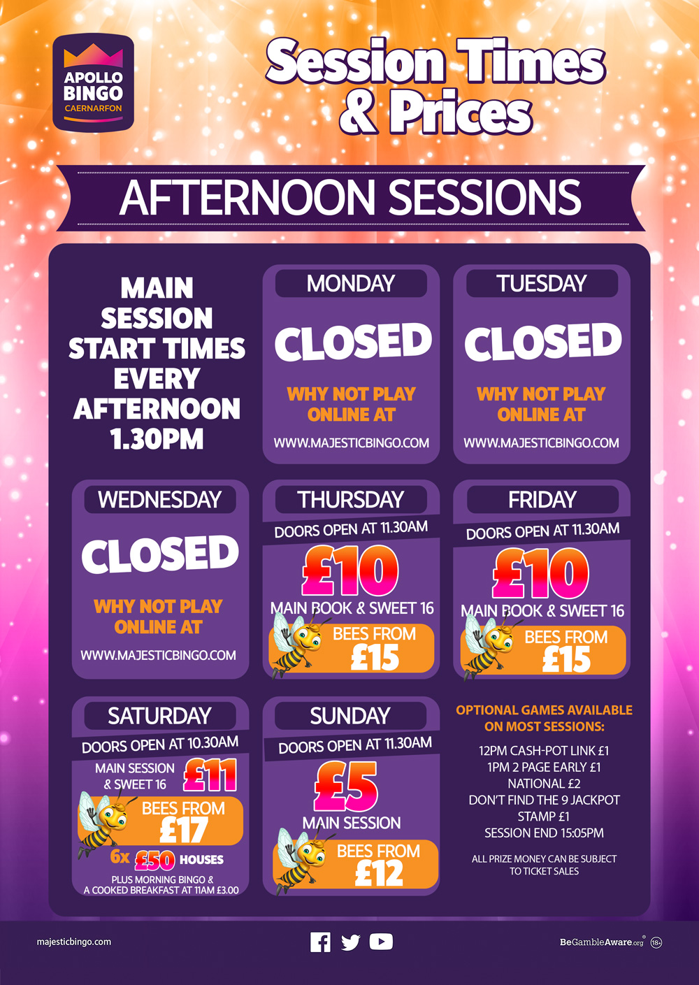 Majestic Bingo Apollo Caernarfon