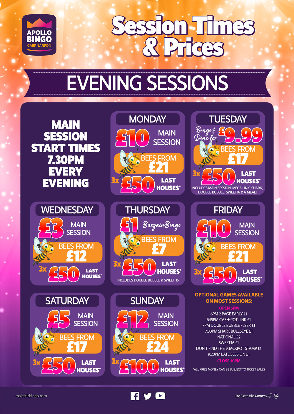 Majestic Bingo Apollo Caernarfon