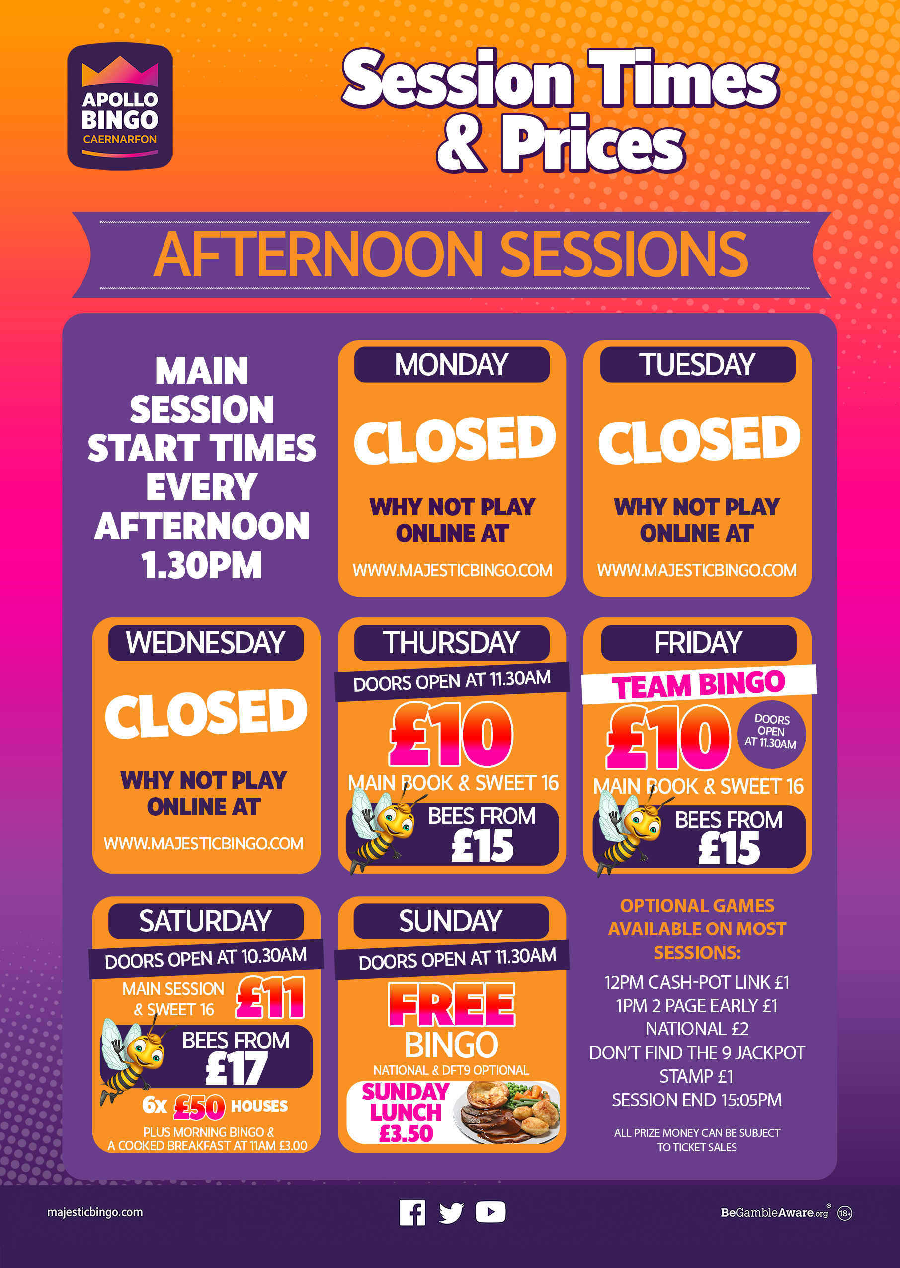 Majestic Bingo Apollo Caernarfon