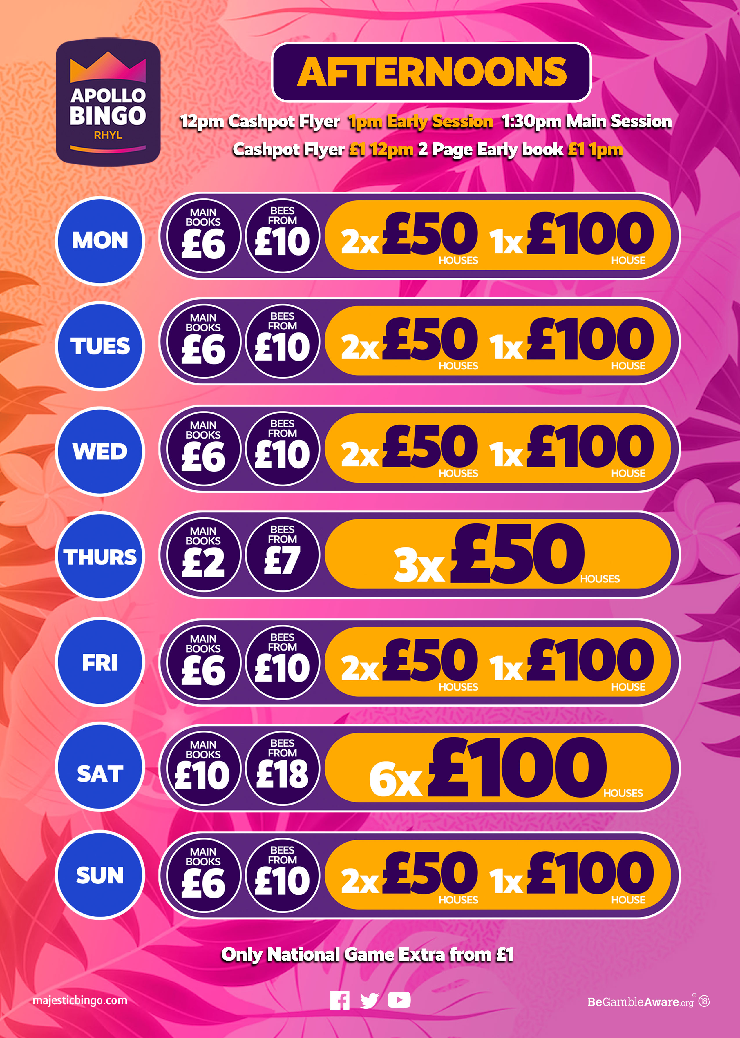 Majestic Bingo Apollo RHYL